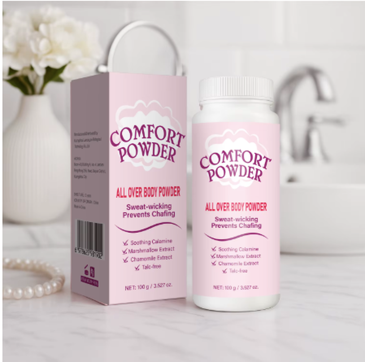 Velura Comfort Powder + Puff Bundle